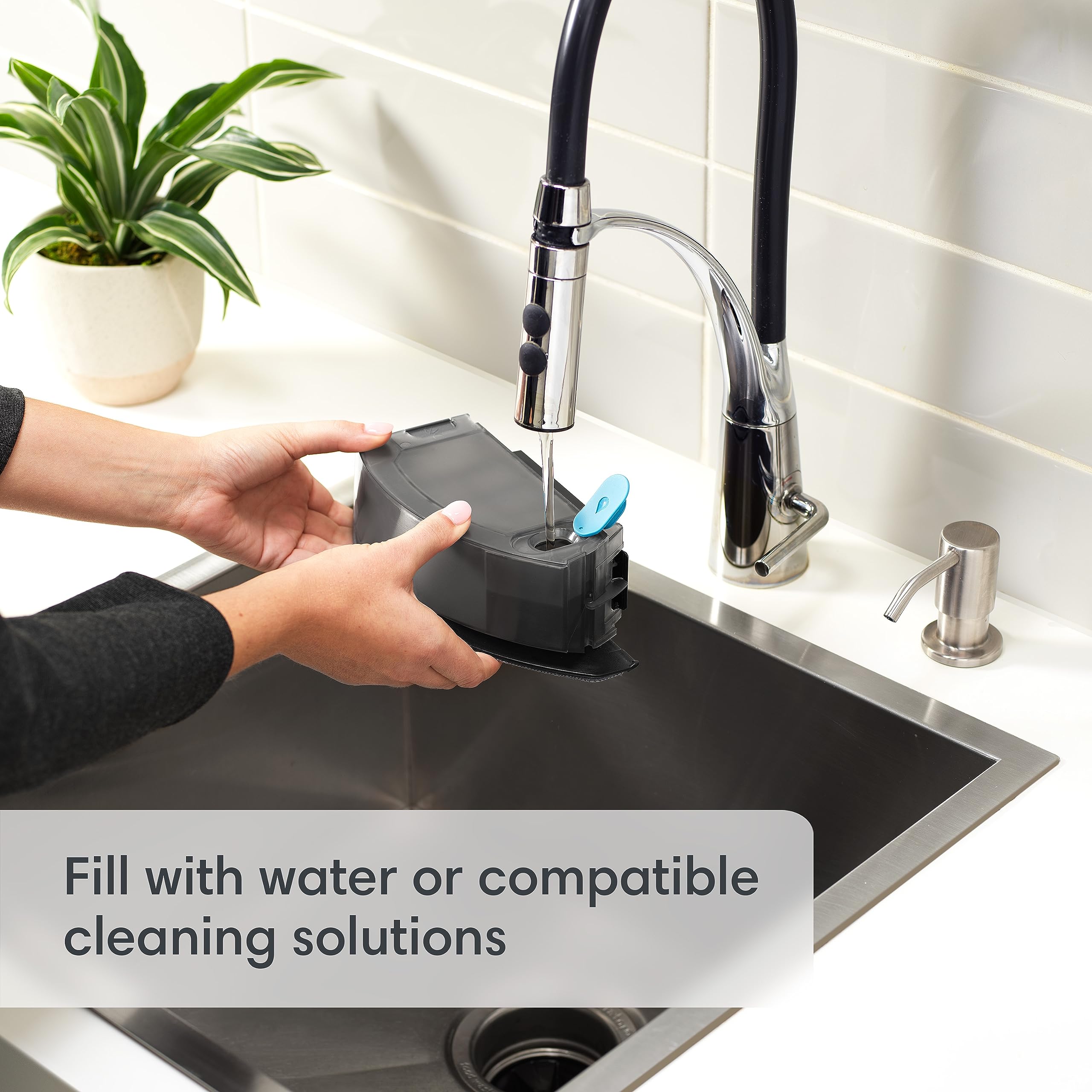 iRobot Roomba Combo i5+ Self-Emptying Robot Vacuum and Mop, Clean by Room with Smart Mapping, Empties Itself for Up to 60 Days, Works with Alexa, Personalized Cleaning OS - Image 8