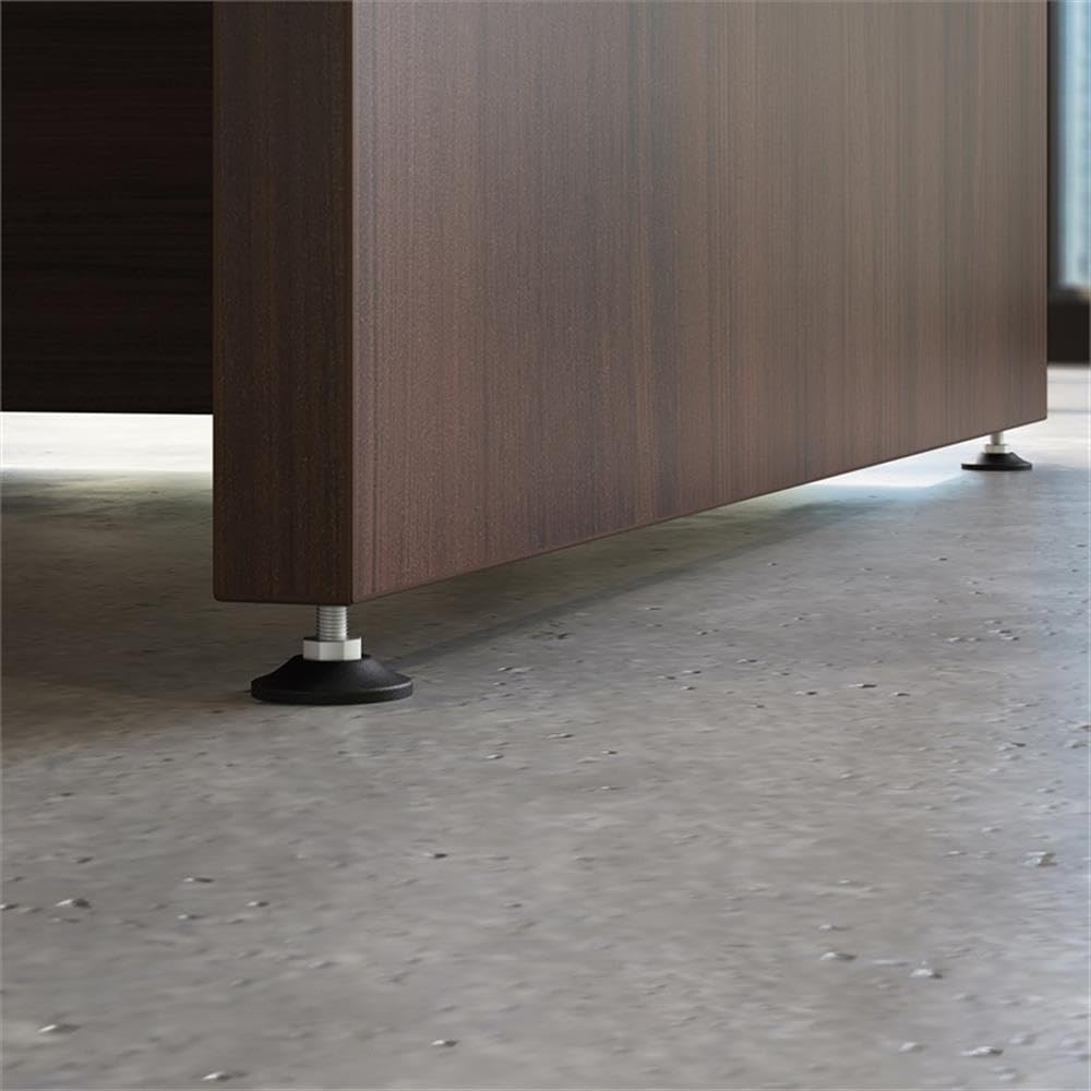 OfficeWorks by Sauder Affirm 60'' Bow Front Desk Shell, L: 34.25'' x W: 59.06'' x H: 29.29'', Noble Elm - Image 9