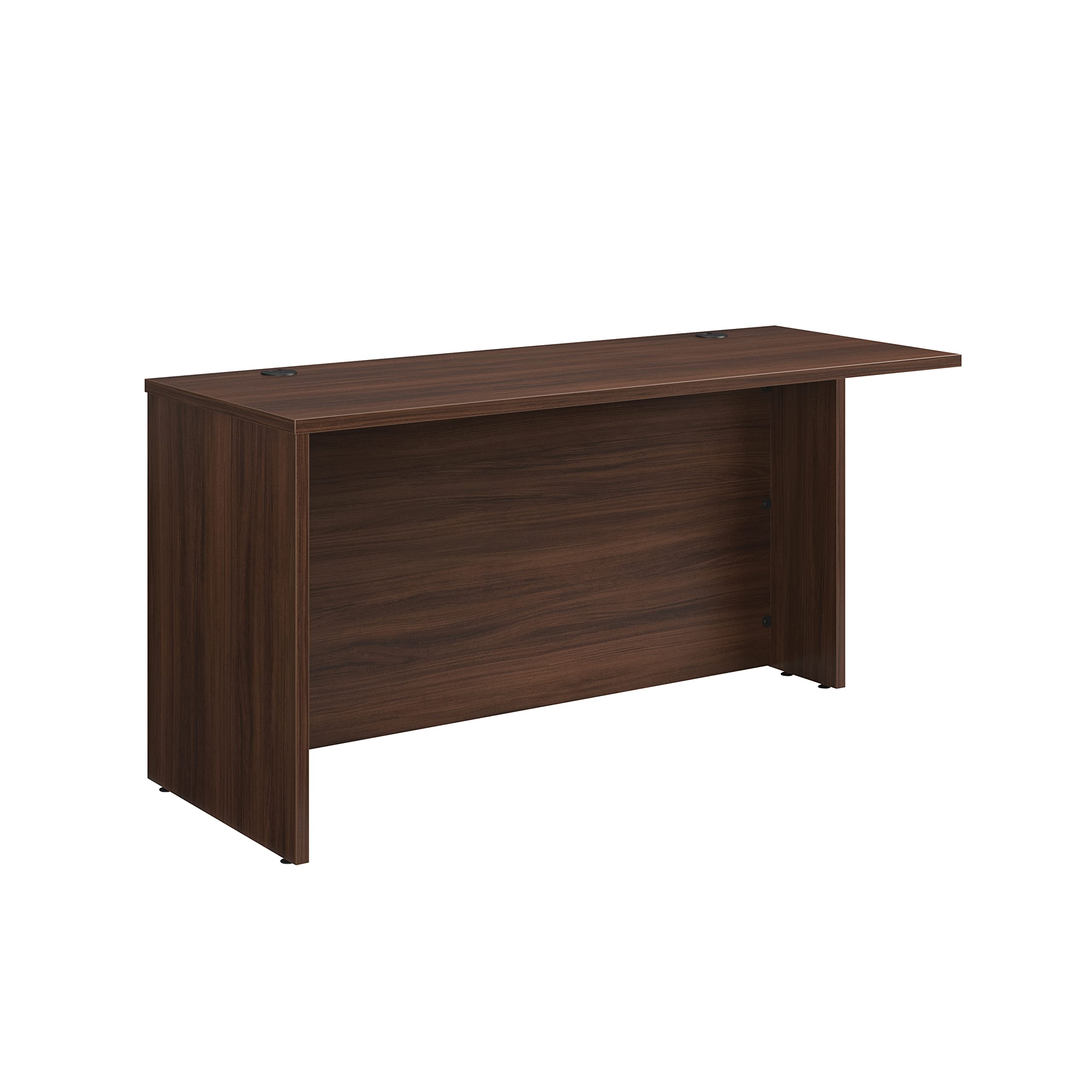 OfficeWorks by Sauder Affirm 60 X 24 Desk Shell/cred/Return, Noble Elm Finish - Image 6