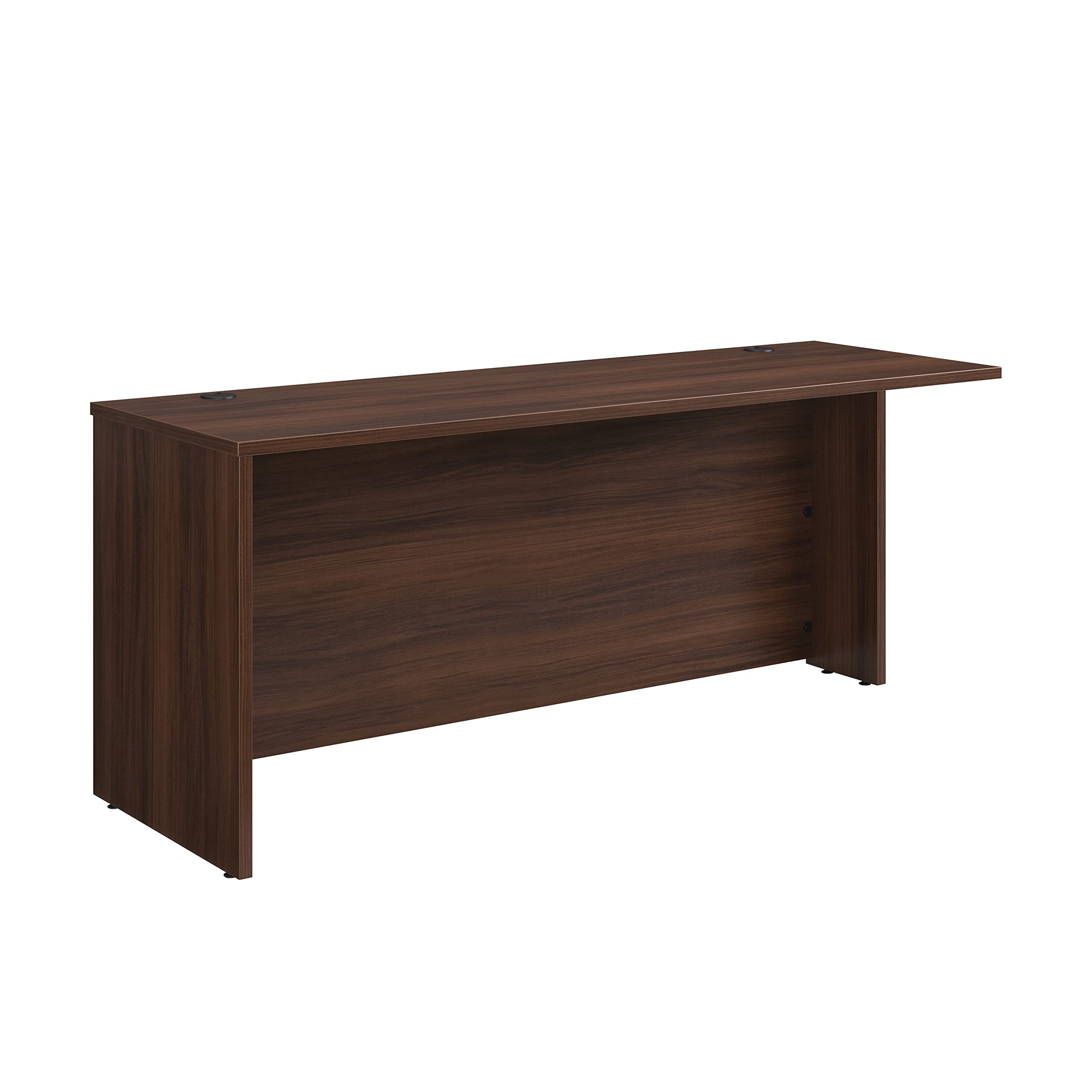 OfficeWorks by Sauder Affirm 72 X 24 Desk Shell/cred/Return, Noble Elm Finish - Image 6