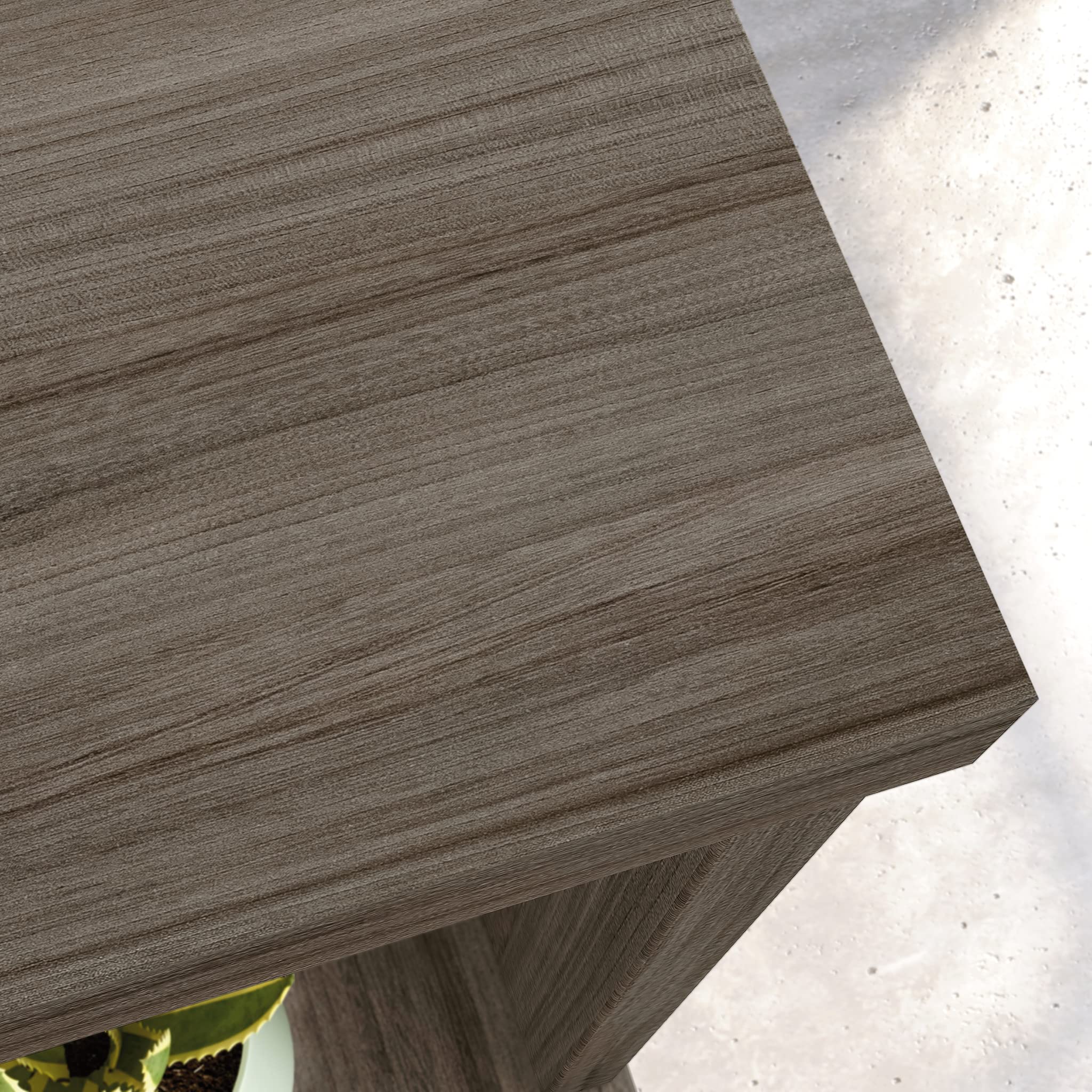 OfficeWorks by Sauder Affirm Reception Station, L: 70.87'' x W: 70.87'' x H: 13.58'', Hudson Elm - Image 6