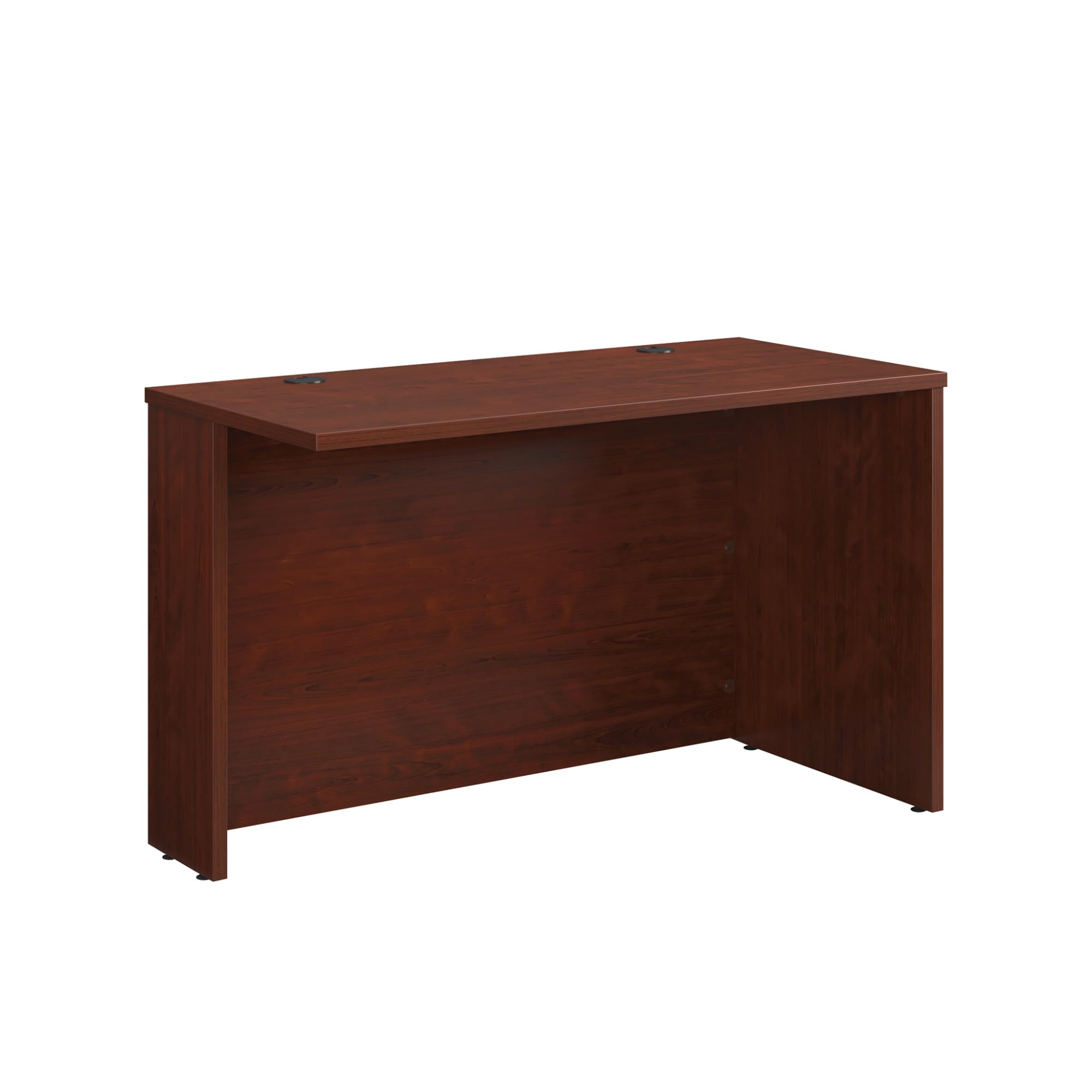 Sauder Affirm 48x24 Desk Shell/Credenza/Return, Classic Cherry Finish - Image 4