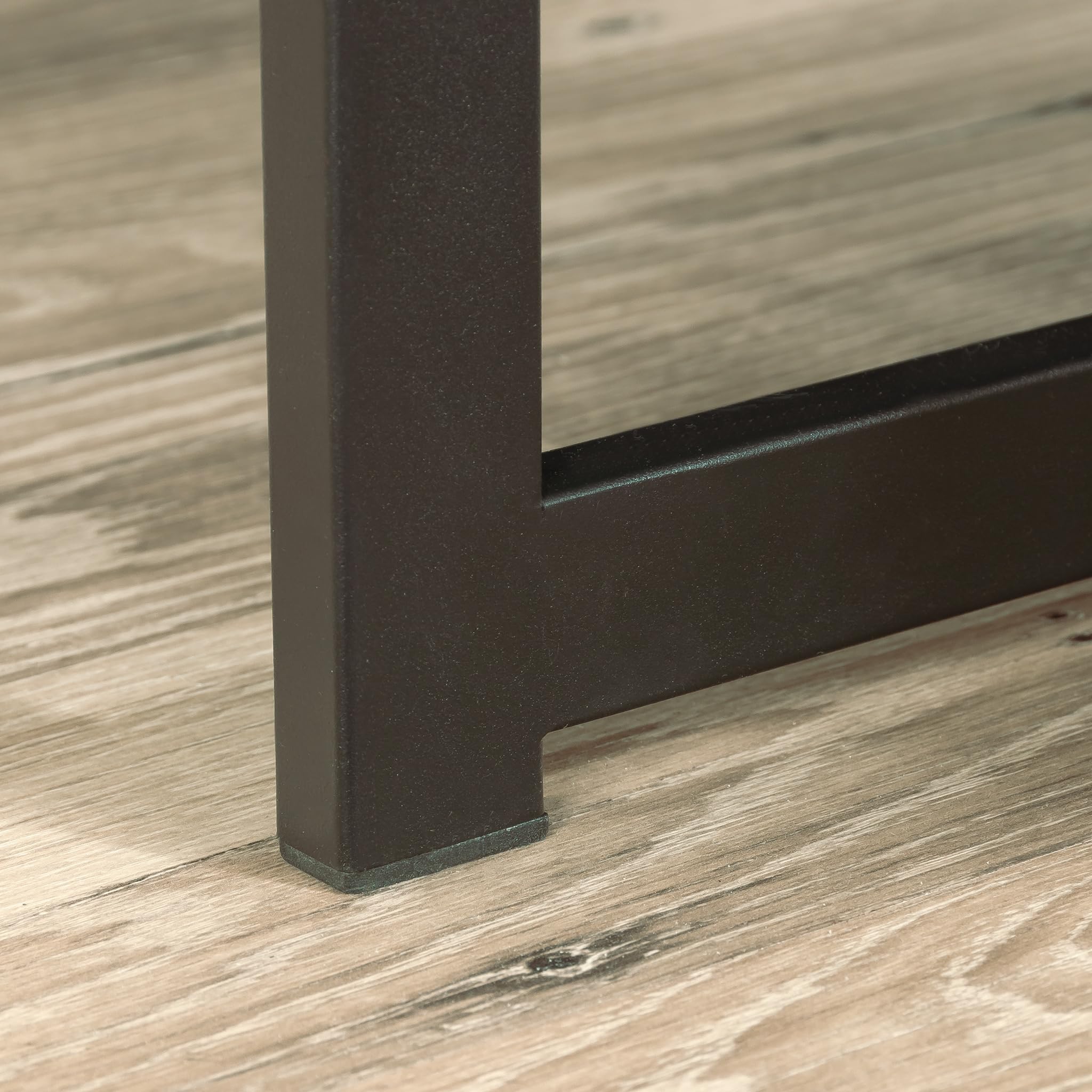 Sauder Briarbrook Computer Desk with Hutch, Barrel Oak Finish - Image 4