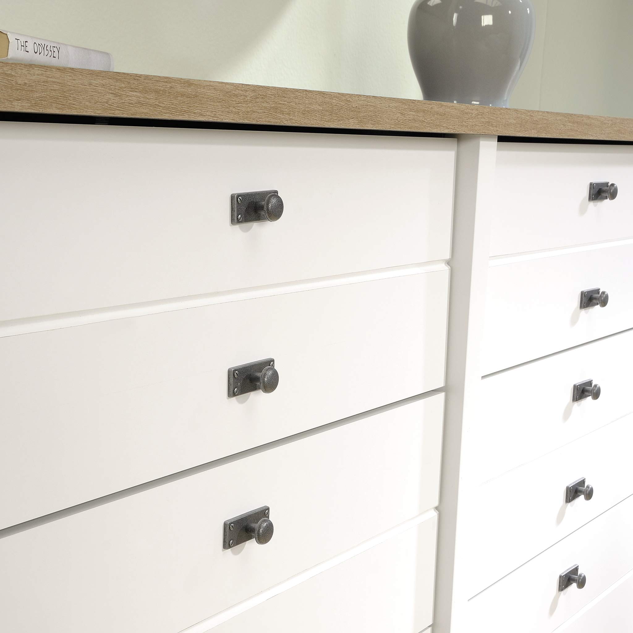 Sauder Cottage Road Dresser, Soft White finish - Image 11