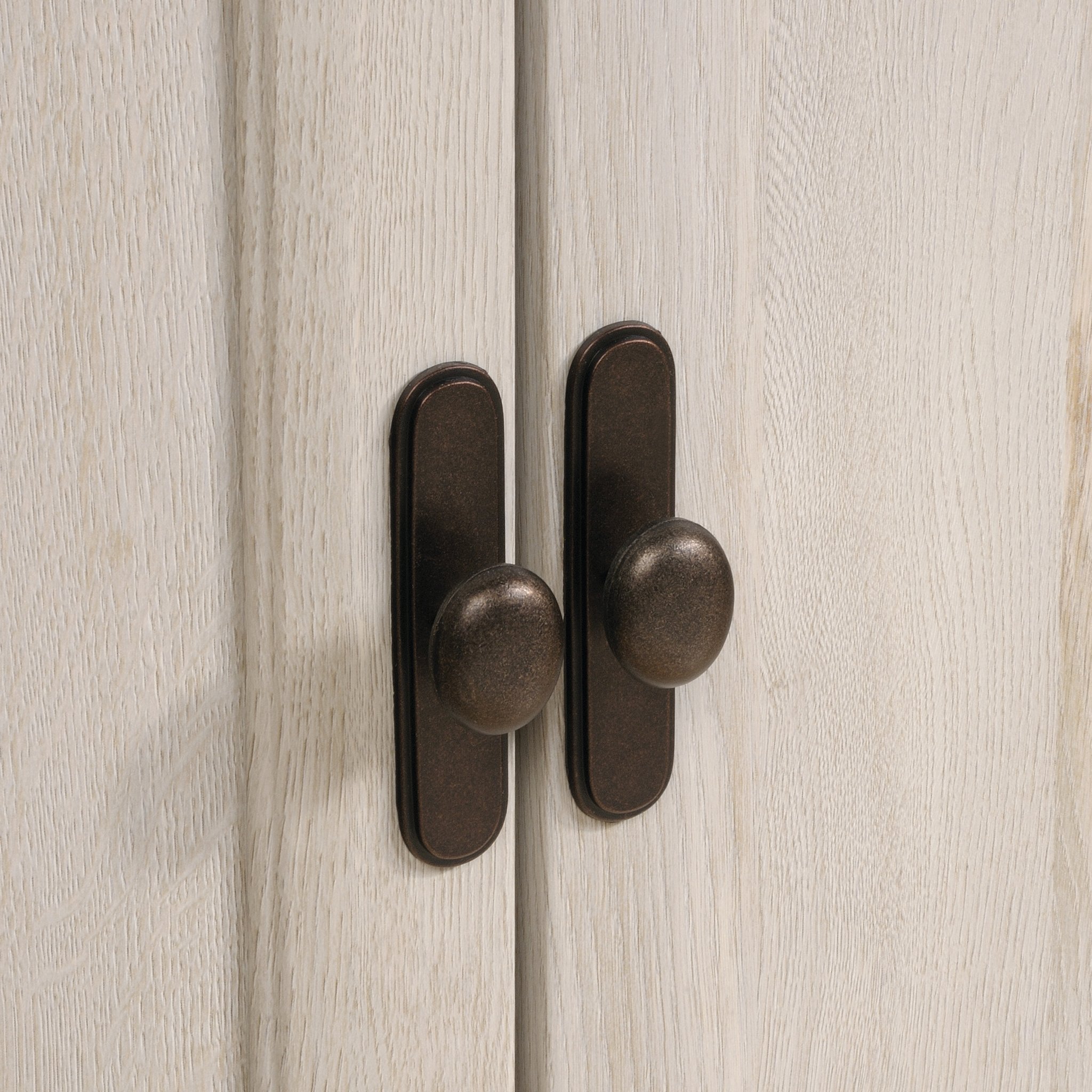 Sauder Edge Water Accent Storage Cabinet with Doors, Utility Cabinet, in Chalked Chestnut finish - Image 8