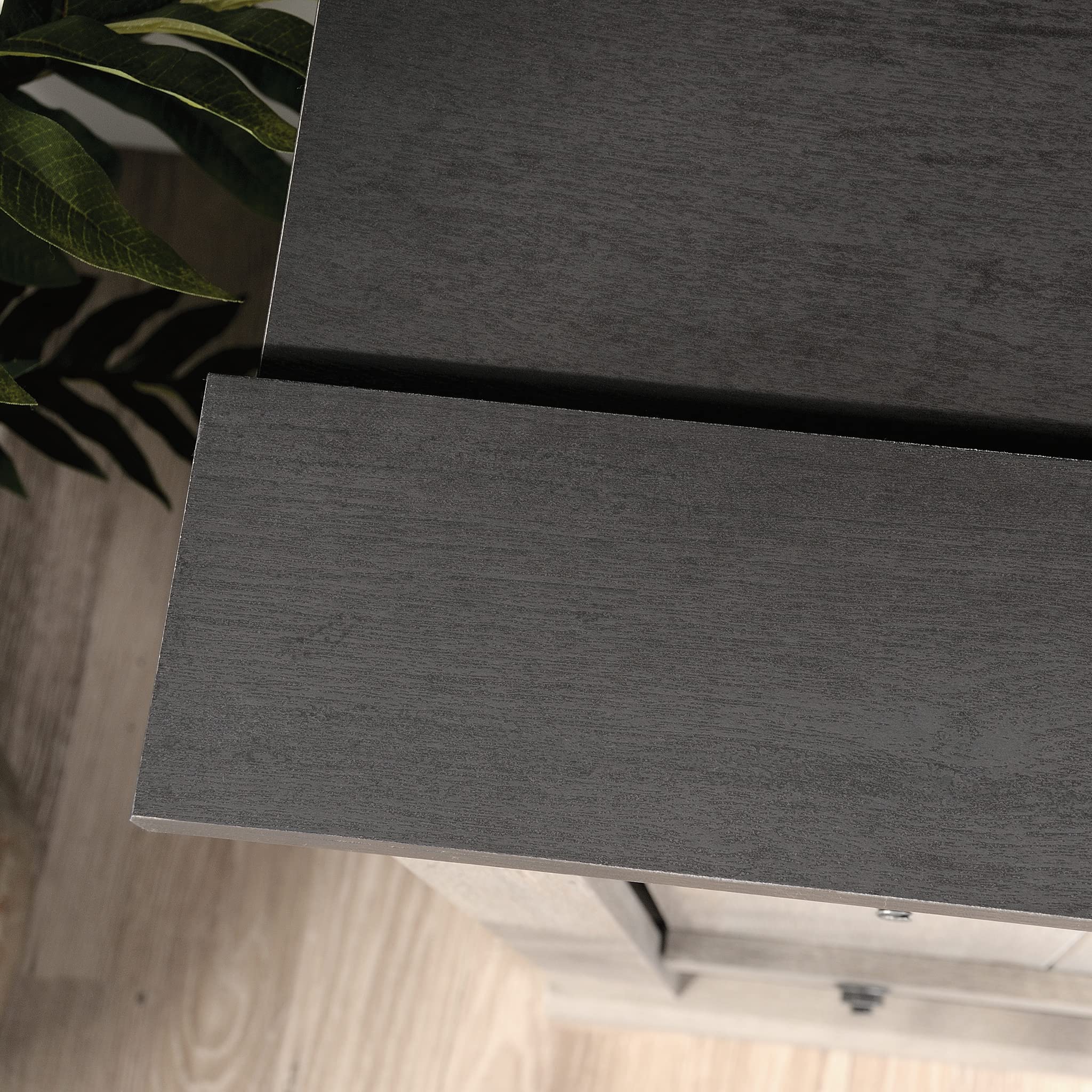 Sauder Misc Entertainment TV Credenza, for TVs up to 70", Mystic Oak Finish - Image 12