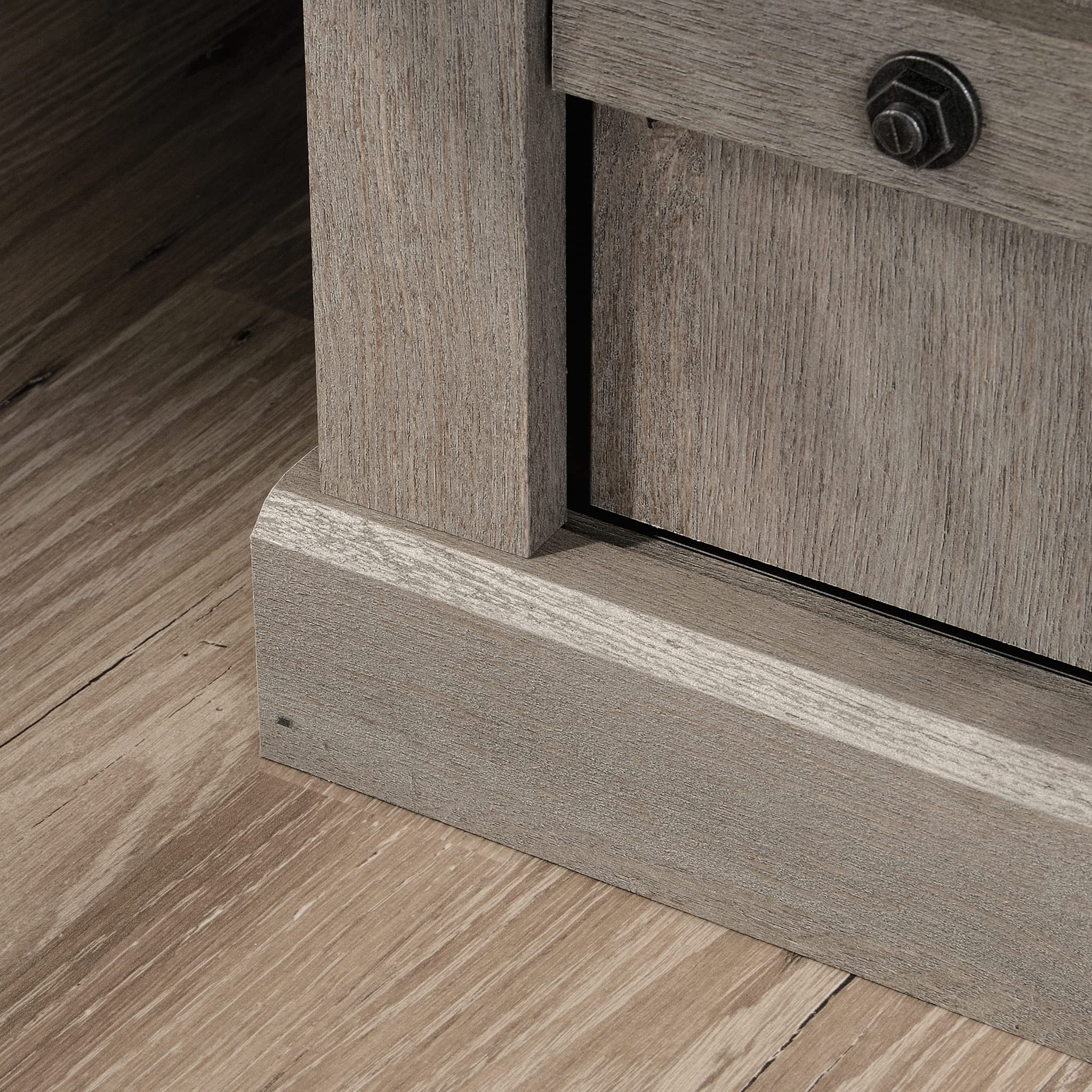 Sauder Misc Entertainment TV Credenza, for TVs up to 70", Mystic Oak Finish - Image 5