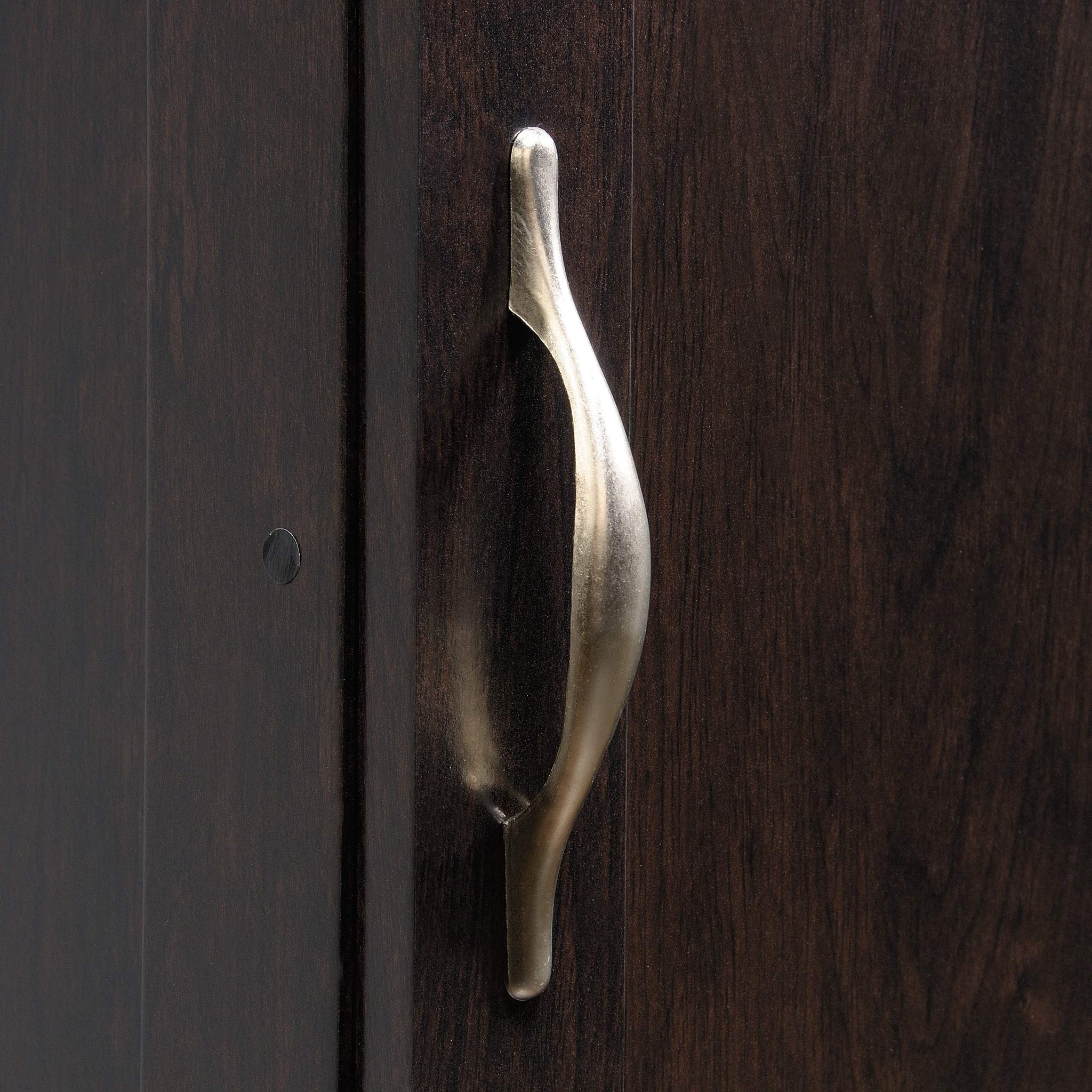 Sauder Miscellaneous Storage Storage Cabinet/ Pantry cabinets, Cinnamon Cherry finish - Image 6