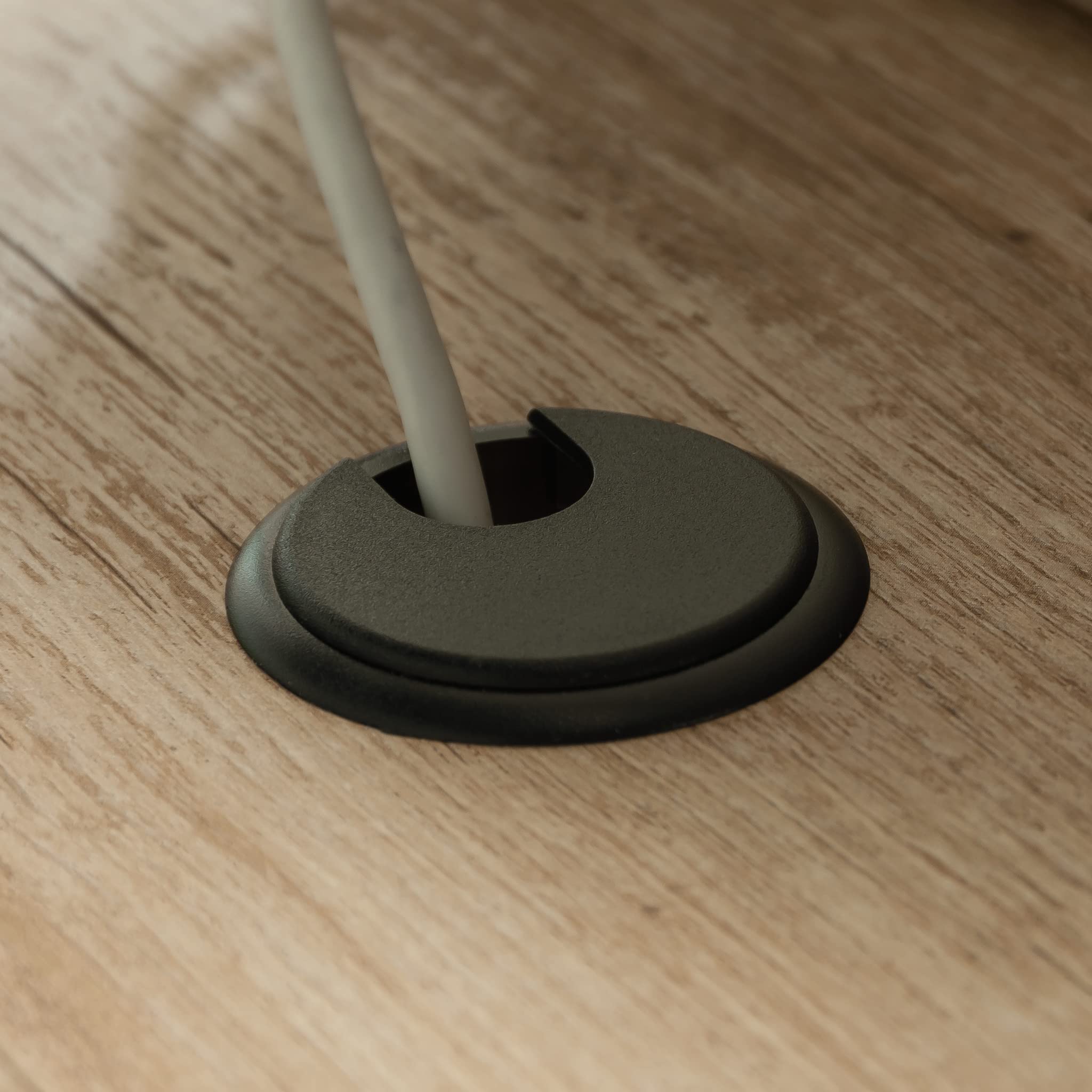 Sauder Pacific View L-Desk, L: 58.47" x W: 58.43" x H: 29.92", Prime Oak Finish - Image 11