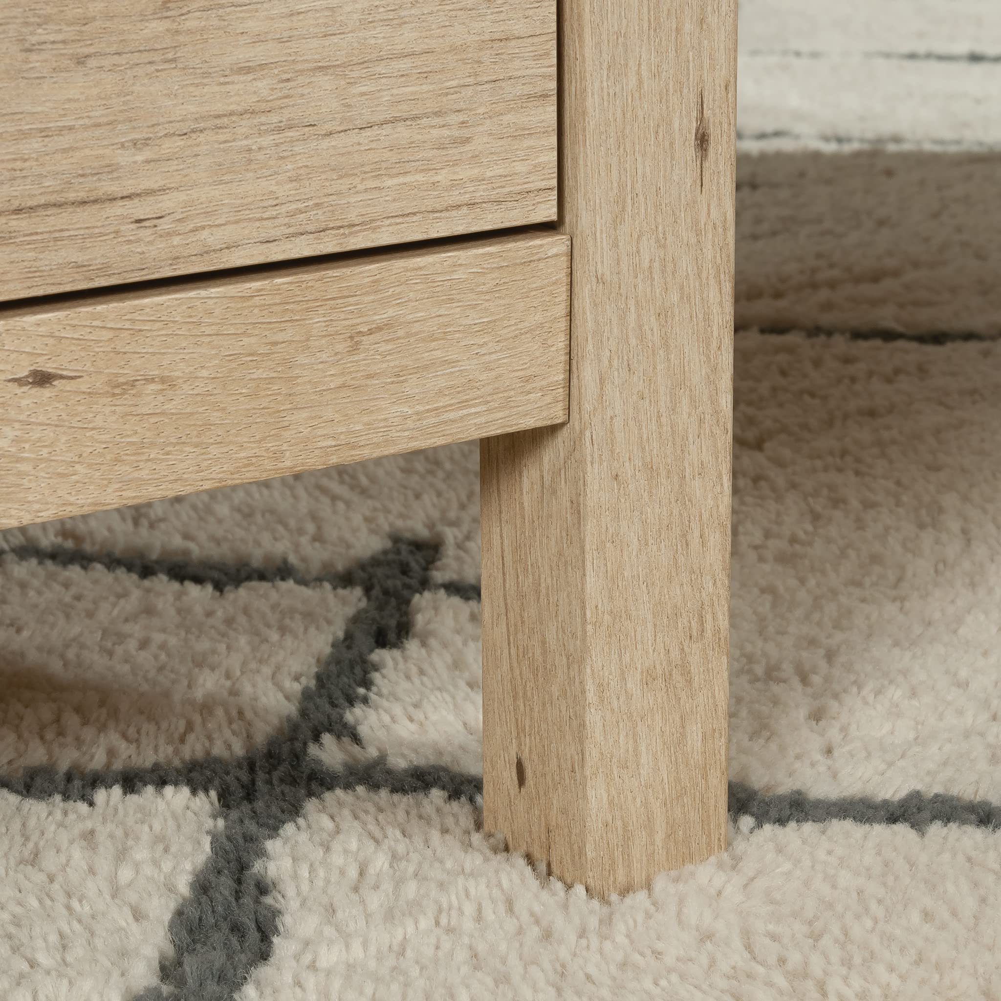 Sauder Pacific View L-Desk, L: 58.47" x W: 58.43" x H: 29.92", Prime Oak Finish - Image 12