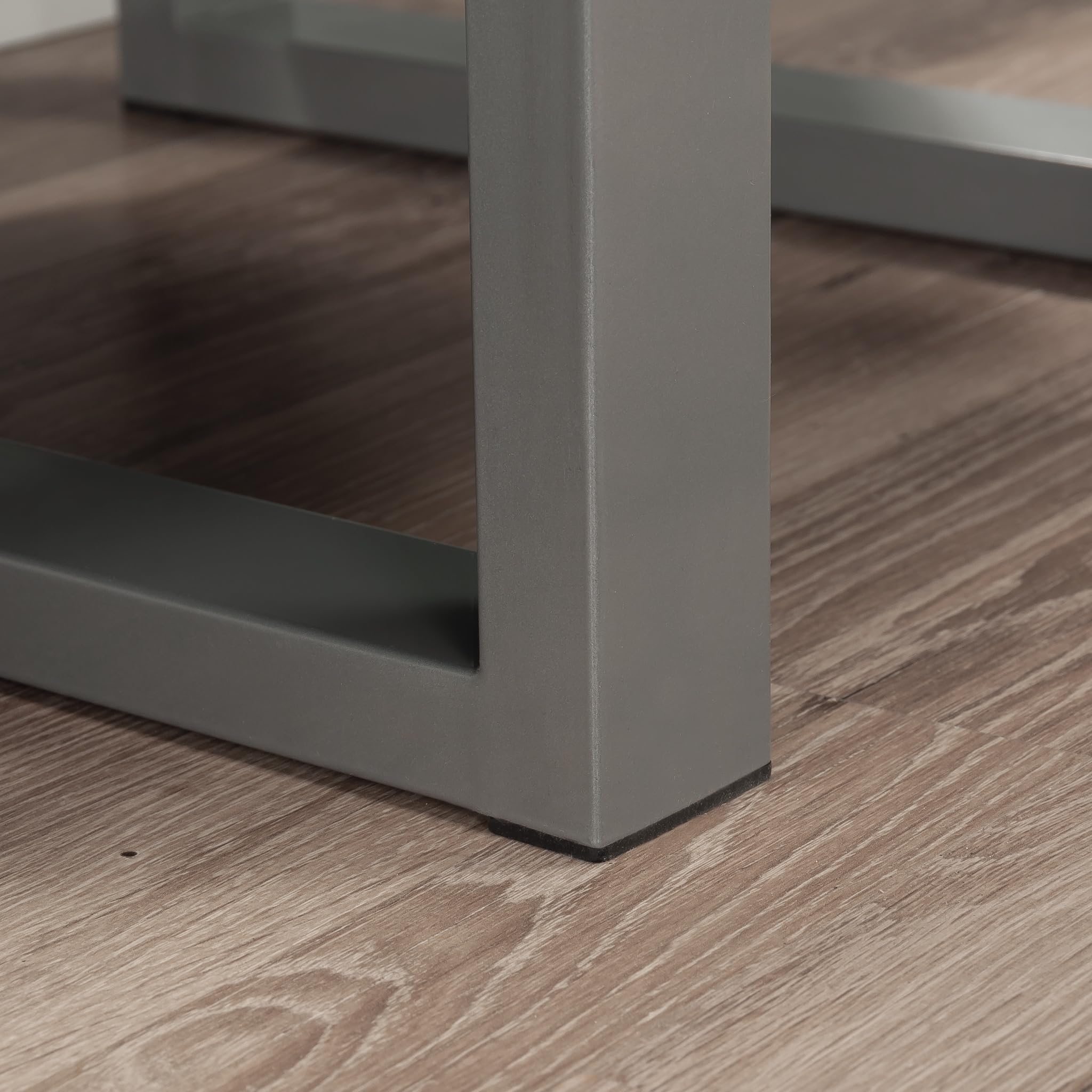 Sauder Rock Glen Single Pedestal Desk, Blade Walnut Finish - Image 5