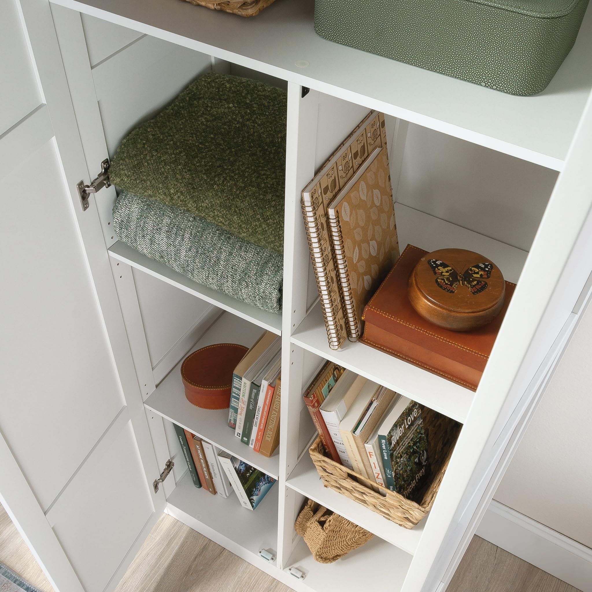 Sauder Select Storage Cabinet/ Pantry cabinets, White finish - Image 5