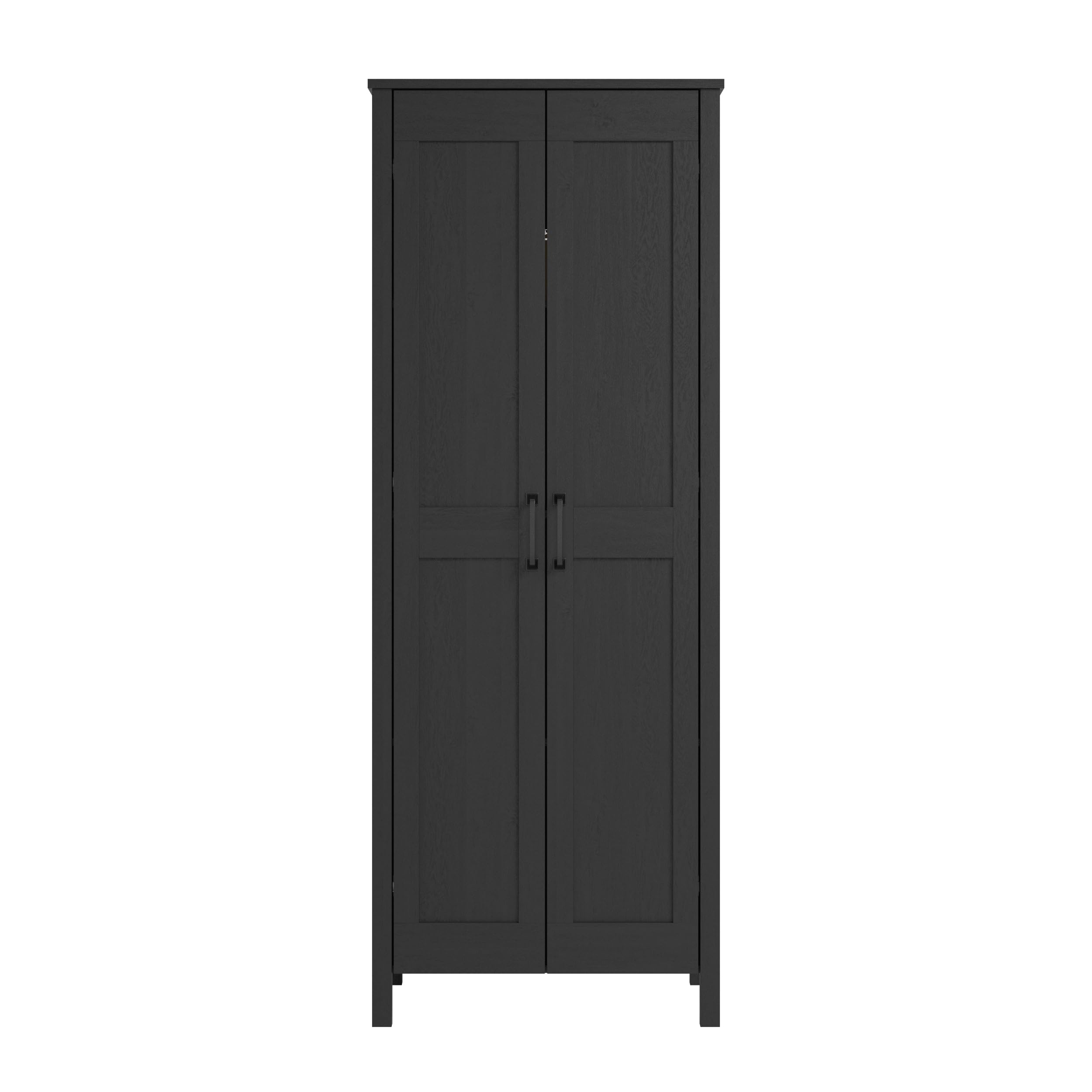Sauder Select Two-Door Storage Cabinet, Versatile Home Storage Solution, Raven Oak Finish - Image 4
