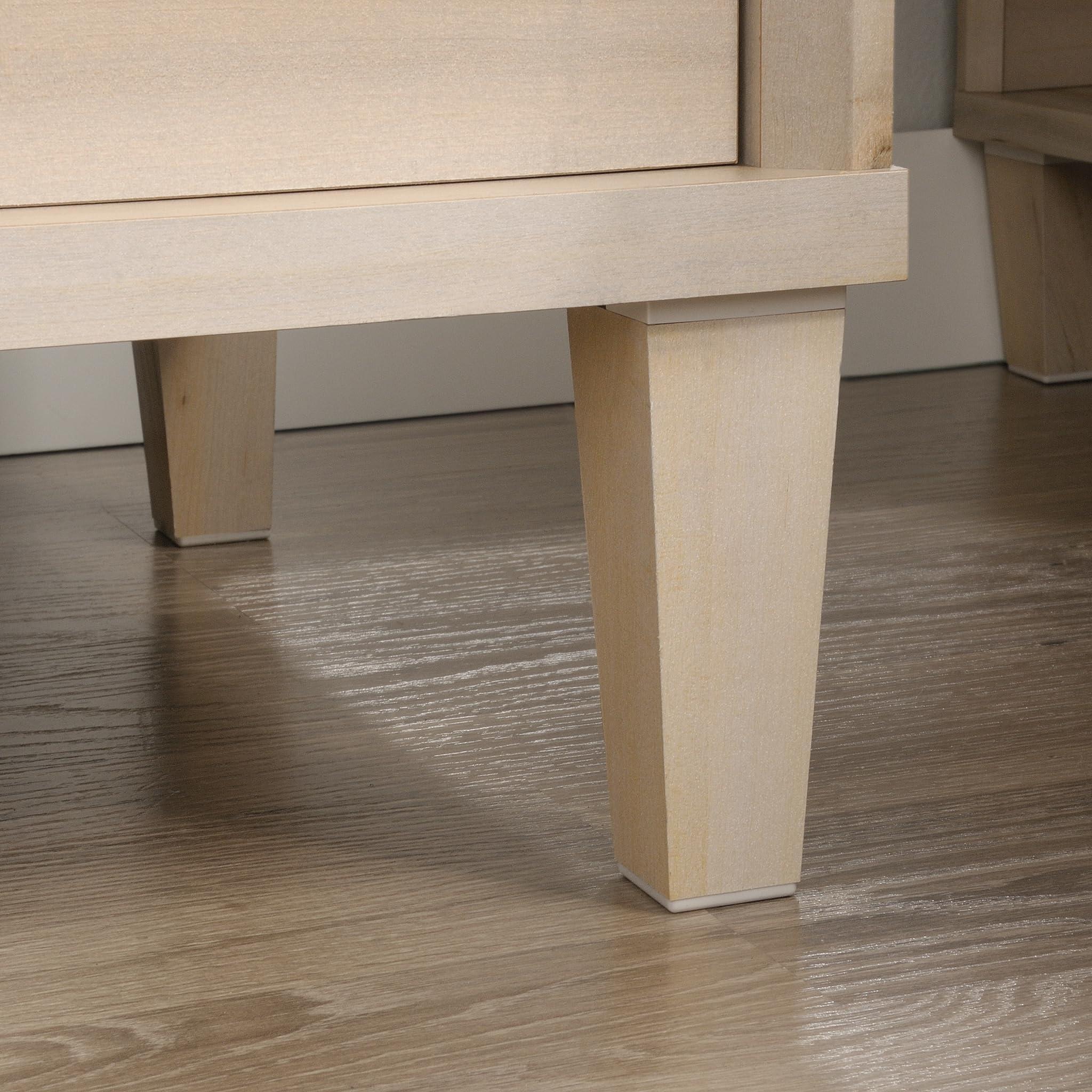 Sauder Willow Place 1-Drawer Night Stand with Open Shelf Storage, Pacific Maple Finish - Image 8